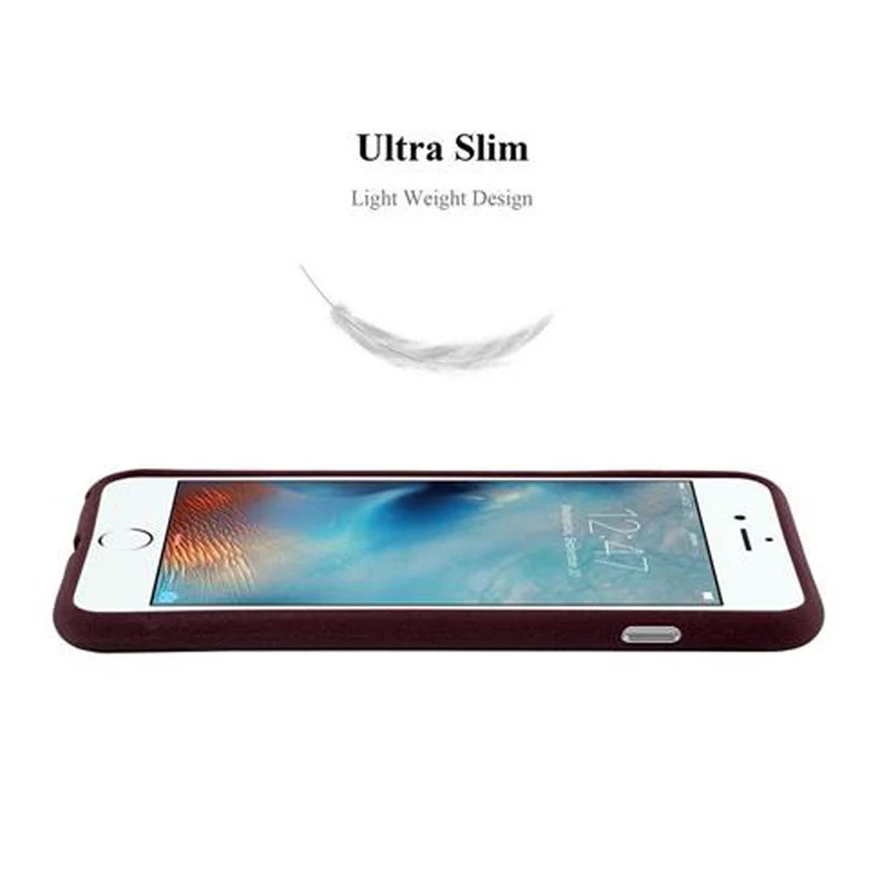 Cadorabo Hülle kompatibel mit Apple iPhone 6 / 6S Schutzhülle aus flexiblem TPU Silikon
