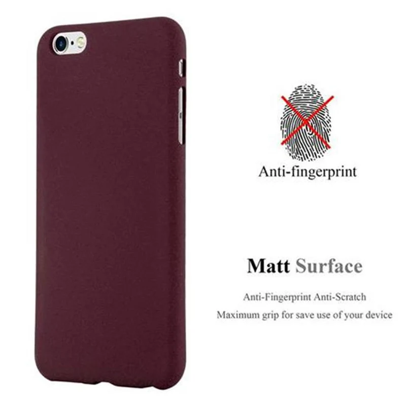 Cadorabo Hülle kompatibel mit Apple iPhone 6 / 6S Schutzhülle aus flexiblem TPU Silikon