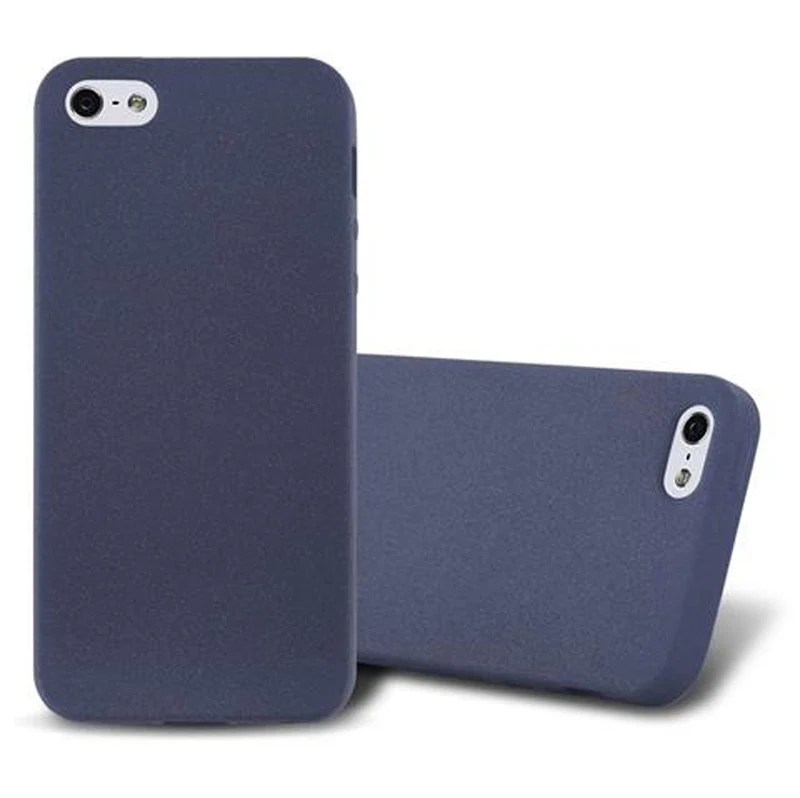Cadorabo Hülle kompatibel mit Apple iPhone 5 / 5S / SE 2016 Schutzhülle aus flexiblem TPU Silikon