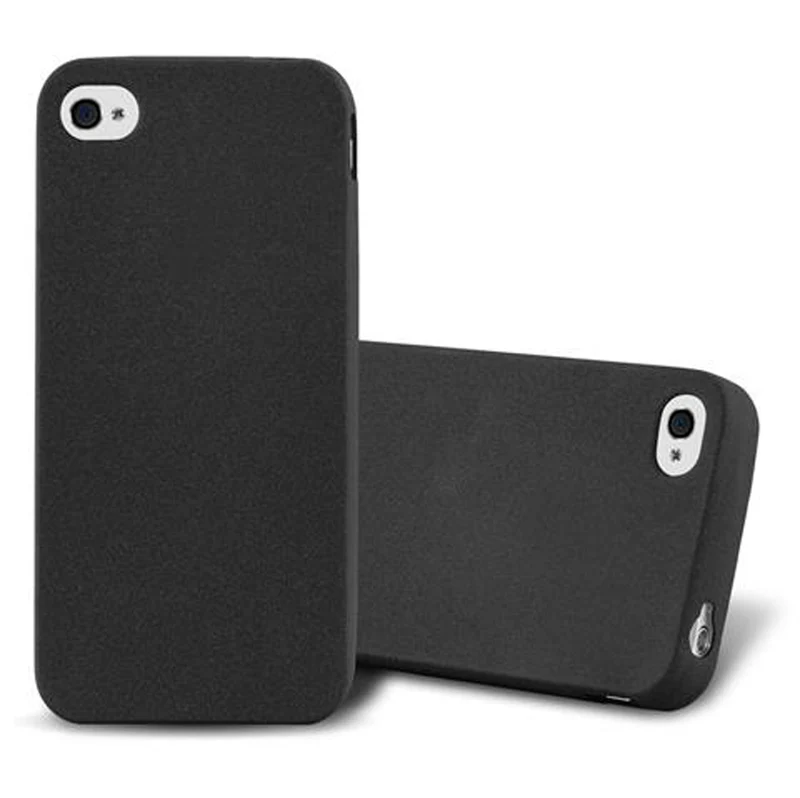 Cadorabo Hülle kompatibel mit Apple iPhone 4 / 4S Schutzhülle aus flexiblem TPU Silikon