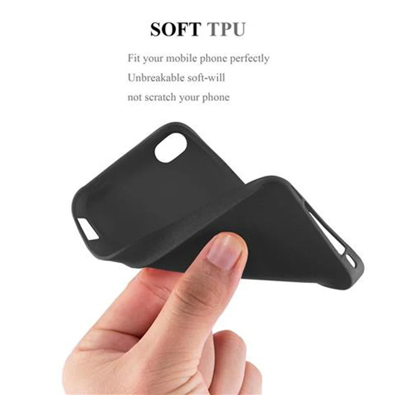 Cadorabo Hülle kompatibel mit Apple iPhone 4 / 4S Schutzhülle aus flexiblem TPU Silikon
