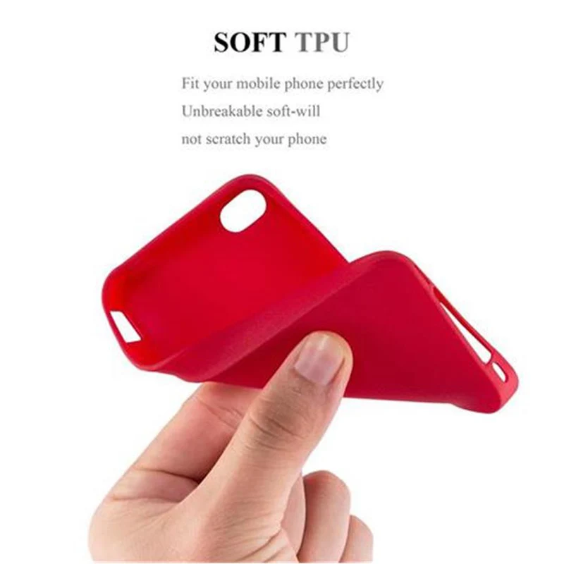 Cadorabo Hülle kompatibel mit Apple iPhone 4 / 4S Schutzhülle aus flexiblem TPU Silikon