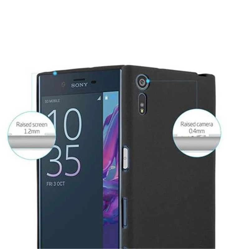 Cadorabo Hülle kompatibel mit Sony Xperia XZ / XZs Schutzhülle aus flexiblem TPU Silikon