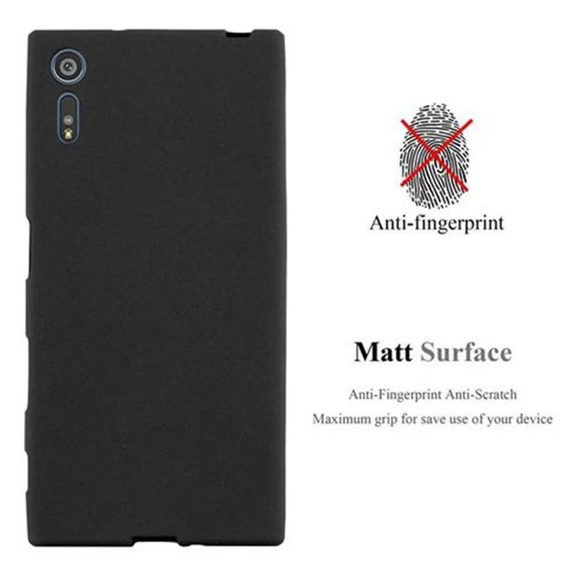 Cadorabo Hülle kompatibel mit Sony Xperia XZ / XZs Schutzhülle aus flexiblem TPU Silikon