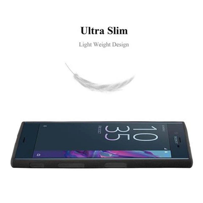 Cadorabo Hülle kompatibel mit Sony Xperia XZ / XZs Schutzhülle aus flexiblem TPU Silikon
