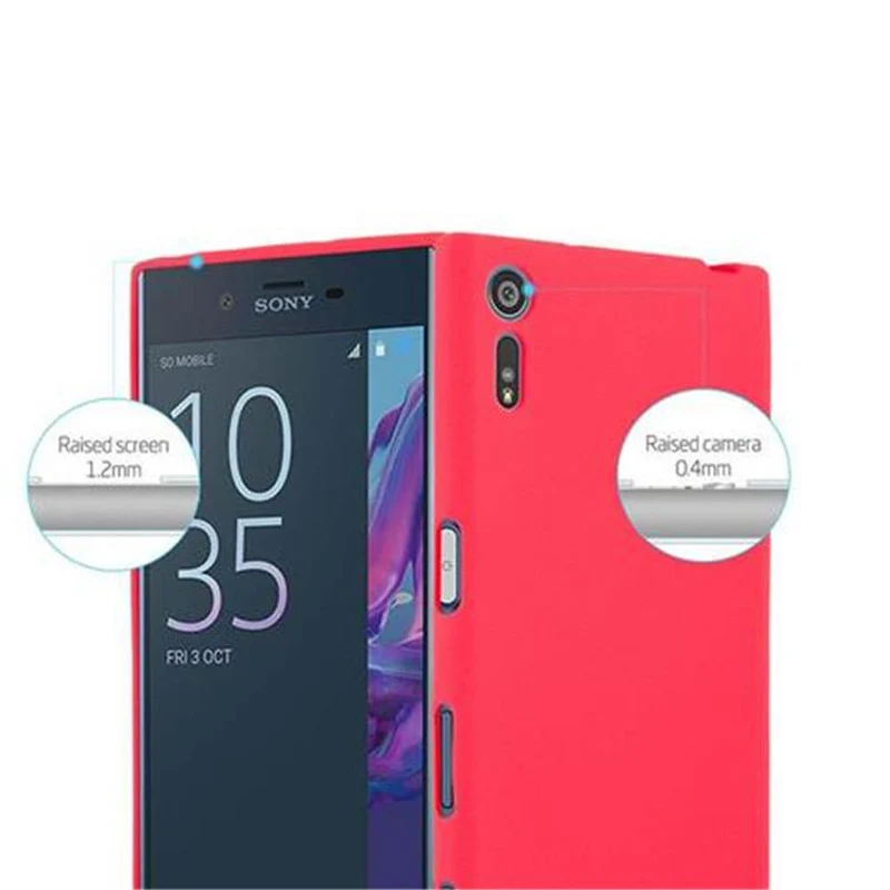 Cadorabo Hülle kompatibel mit Sony Xperia XZ / XZs Schutzhülle aus flexiblem TPU Silikon