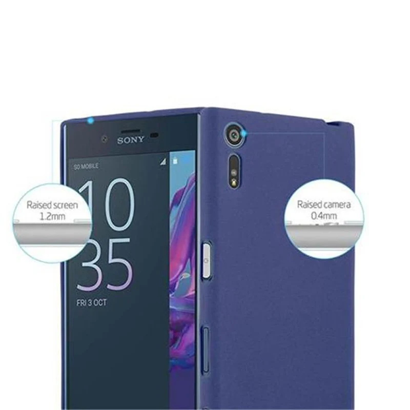 Cadorabo Hülle kompatibel mit Sony Xperia XZ / XZs Schutzhülle aus flexiblem TPU Silikon