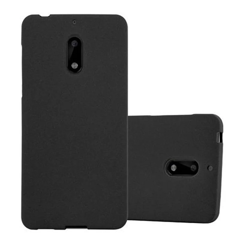 Cadorabo Hülle kompatibel mit Nokia 6 2017 Schutzhülle aus flexiblem TPU Silikon