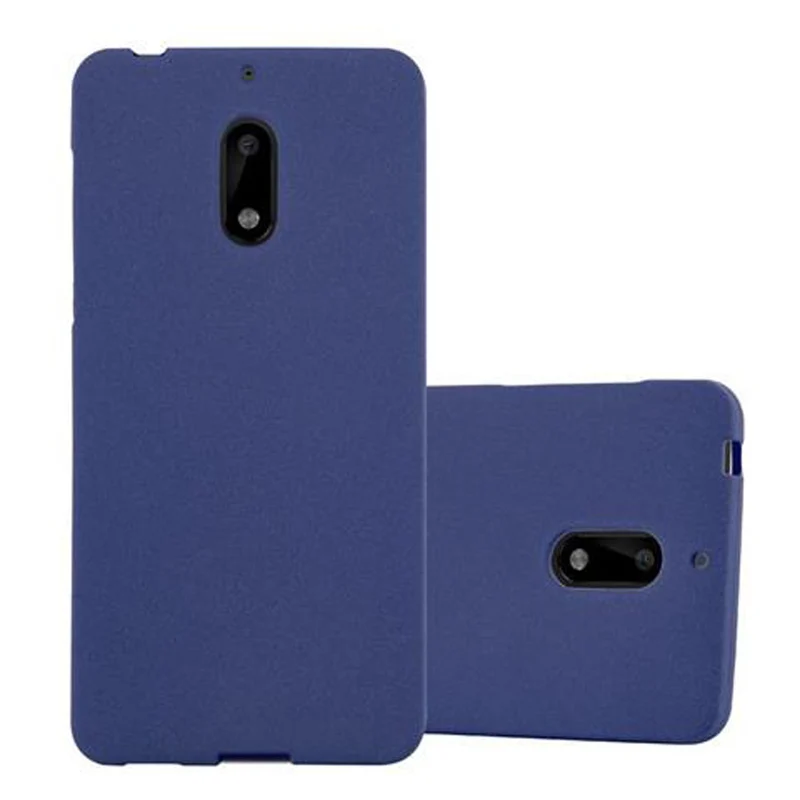 Cadorabo Hülle kompatibel mit Nokia 6 2017 Schutzhülle aus flexiblem TPU Silikon