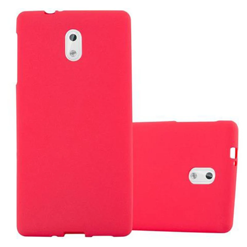Cadorabo Hülle kompatibel mit Nokia 3 2017 Schutzhülle aus flexiblem TPU Silikon