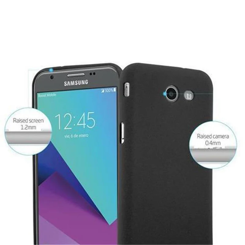 Cadorabo Hülle kompatibel mit Samsung Galaxy J5 2017 US Version Schutzhülle aus flexiblem TPU Silikon