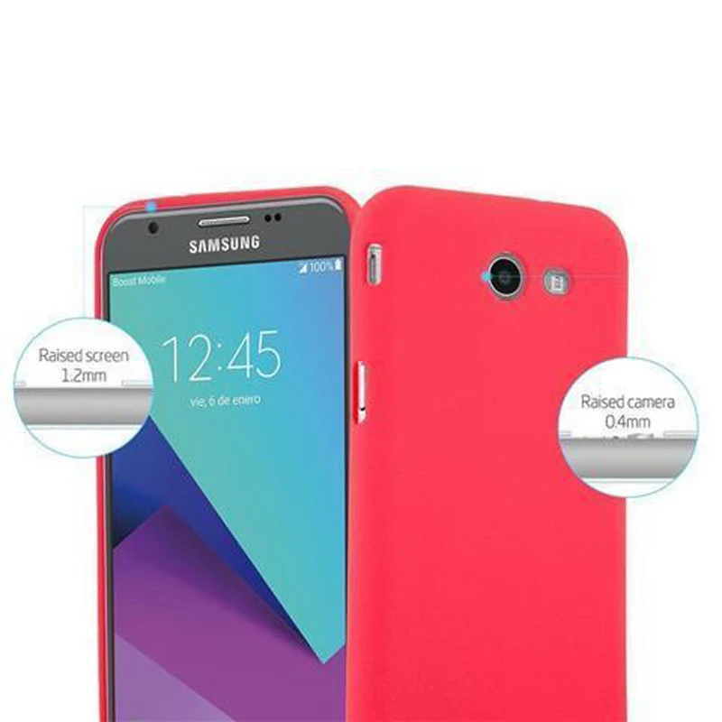 Cadorabo Hülle kompatibel mit Samsung Galaxy J5 2017 US Version Schutzhülle aus flexiblem TPU Silikon