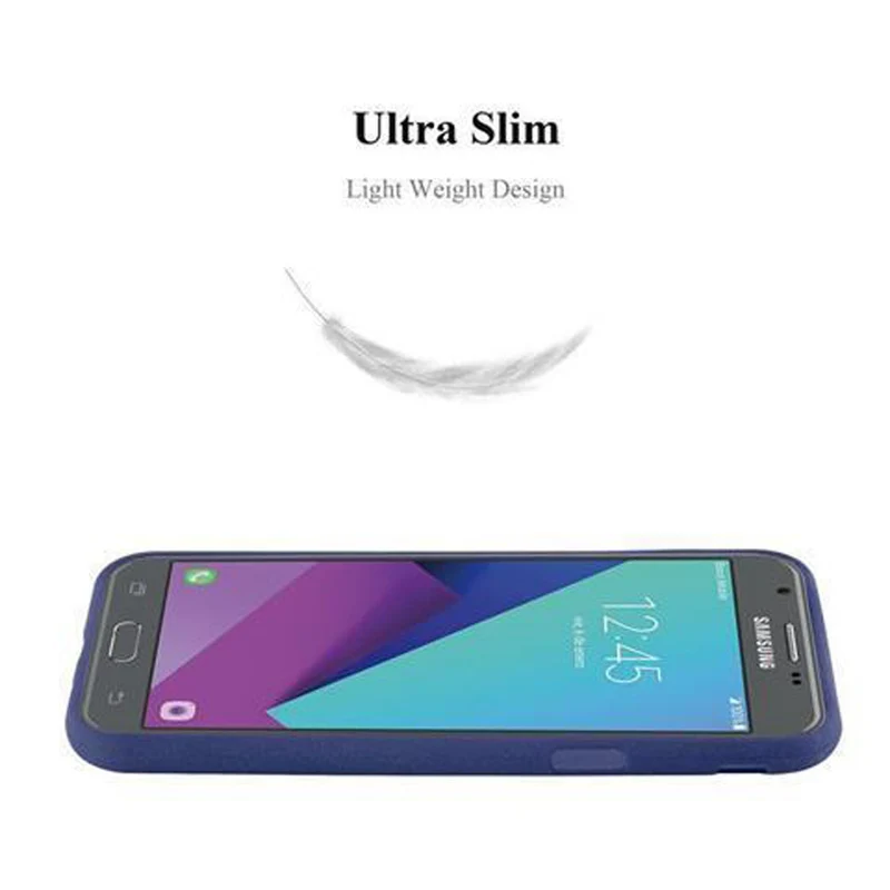 Cadorabo Hülle kompatibel mit Samsung Galaxy J5 2017 US Version Schutzhülle aus flexiblem TPU Silikon