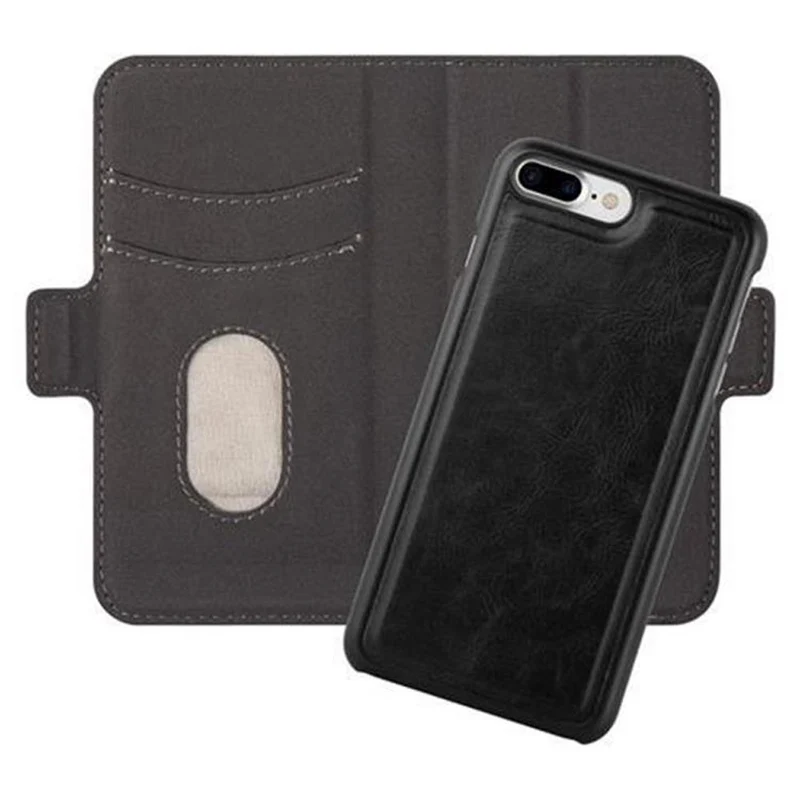 Cadorabo Hülle kompatibel mit Apple iPhone 7 PLUS / 7S PLUS / 8 PLUS Schutzhülle im 2-in-1 Design mit Standfunktion und Kartenfach