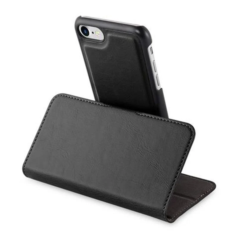 Cadorabo Hülle kompatibel mit Apple iPhone 7 / 7S / 8 / SE 2020 Schutzhülle im 2-in-1 Design mit Standfunktion und Kartenfach