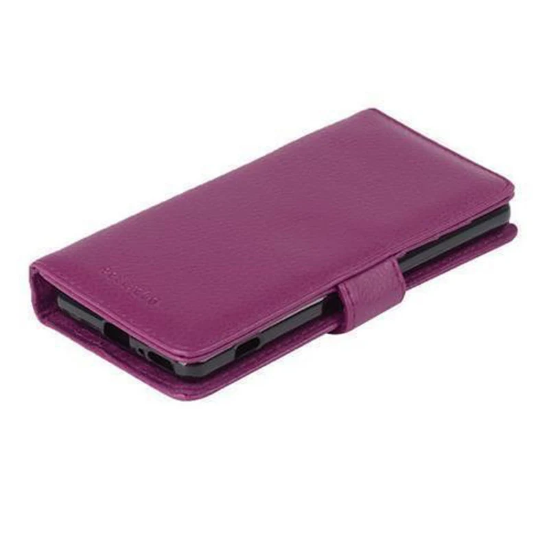 Cadorabo Hülle kompatibel mit Sony Xperia Z5 PREMIUM Schutzhülle mit Magnetverschluss und 3 Kartenfächern