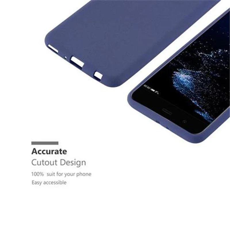 Cadorabo Hülle kompatibel mit Huawei P10 PLUS Schutzhülle aus flexiblem TPU Silikon