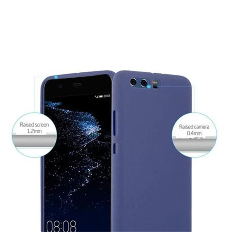 Cadorabo Hülle kompatibel mit Huawei P10 PLUS Schutzhülle aus flexiblem TPU Silikon