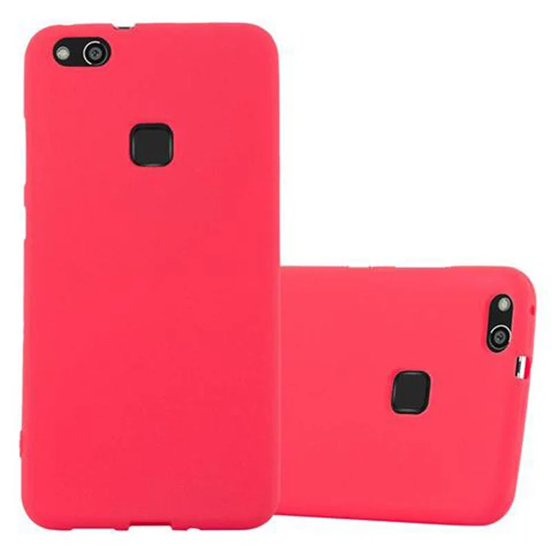 Cadorabo Hülle kompatibel mit Huawei P10 LITE Schutzhülle aus flexiblem TPU Silikon