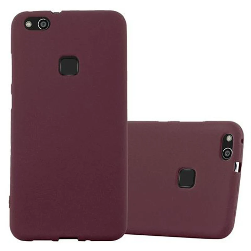 Cadorabo Hülle kompatibel mit Huawei P10 LITE Schutzhülle aus flexiblem TPU Silikon