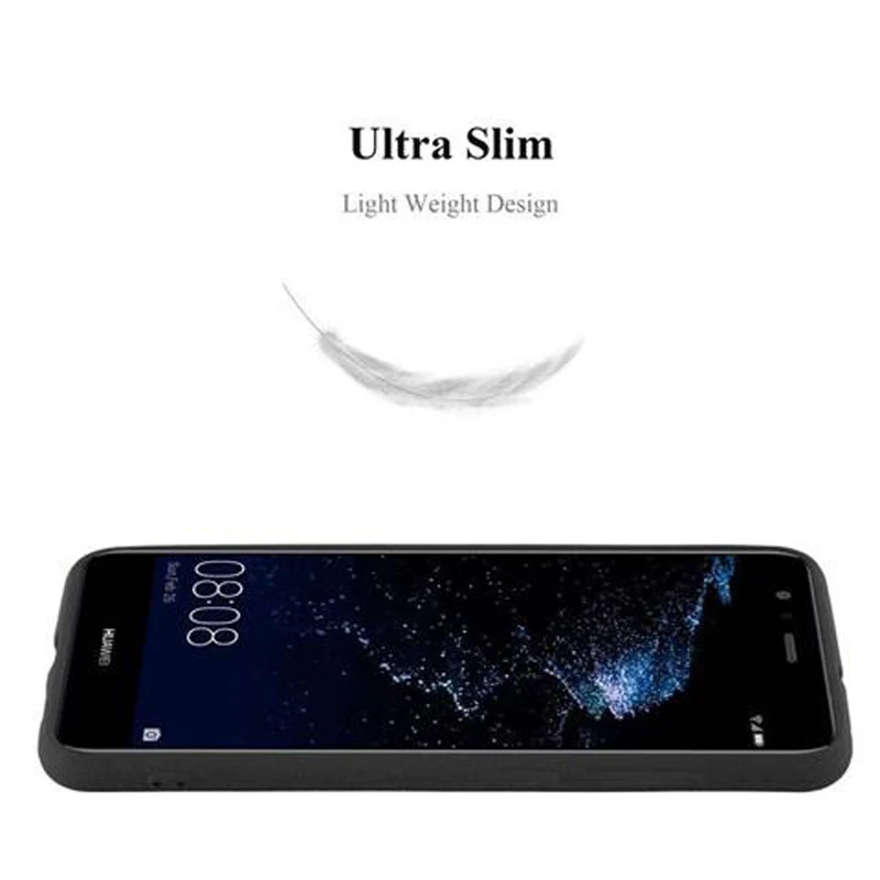 Cadorabo Hülle kompatibel mit Huawei P10 LITE Schutzhülle aus flexiblem TPU Silikon