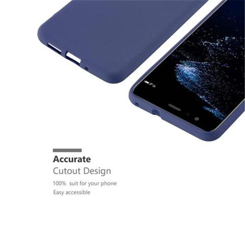 Cadorabo Hülle kompatibel mit Huawei P10 LITE Schutzhülle aus flexiblem TPU Silikon