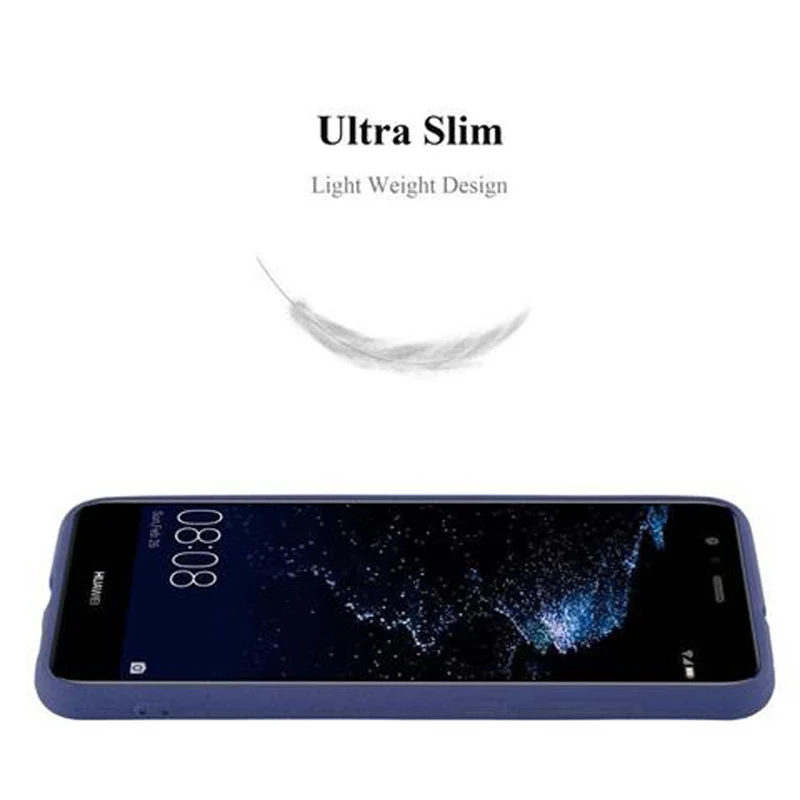 Cadorabo Hülle kompatibel mit Huawei P10 LITE Schutzhülle aus flexiblem TPU Silikon