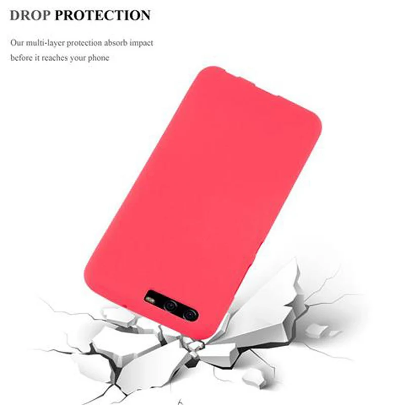 Cadorabo Hülle kompatibel mit Huawei P10 Schutzhülle aus flexiblem TPU Silikon