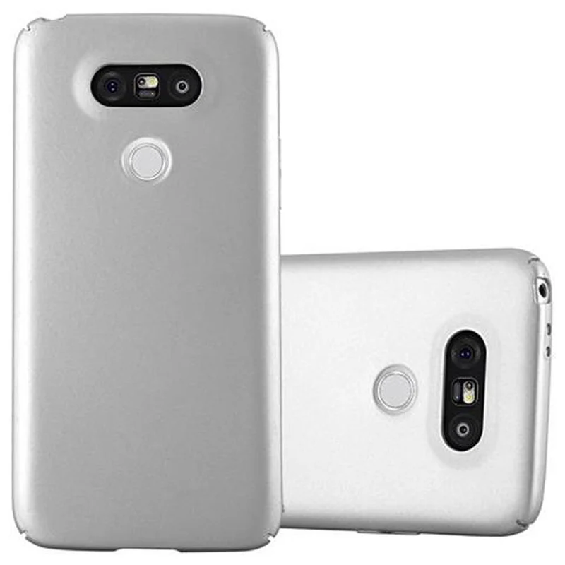 Cadorabo Hülle kompatibel mit LG G5 Hard Case Schutzhülle in Metall Optik gegen Kratzer und Stöße