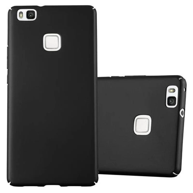 Cadorabo Hülle kompatibel mit Huawei P9 LITE 2016 / G9 LITE Hard Case Schutzhülle in Metall Optik gegen Kratzer und Stöße