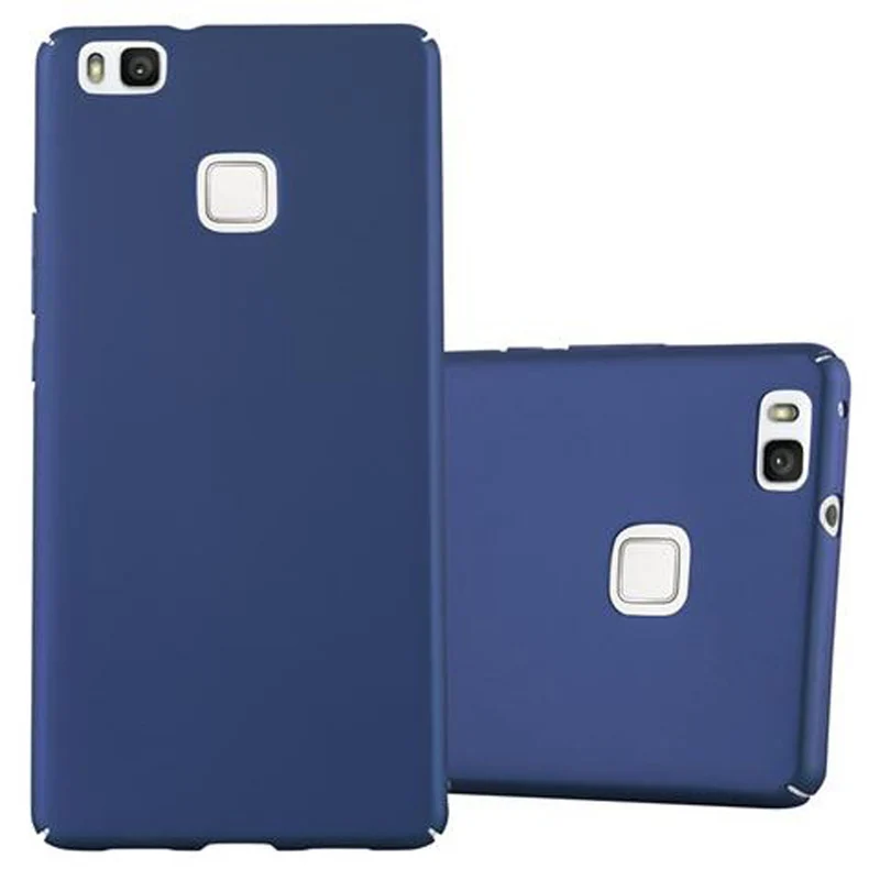 Cadorabo Hülle kompatibel mit Huawei P9 LITE 2016 / G9 LITE Hard Case Schutzhülle in Metall Optik gegen Kratzer und Stöße