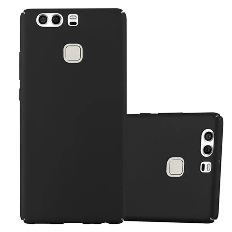 Cadorabo Hülle kompatibel mit Huawei P9 Hard Case Schutzhülle in Metall Optik gegen Kratzer und Stöße
