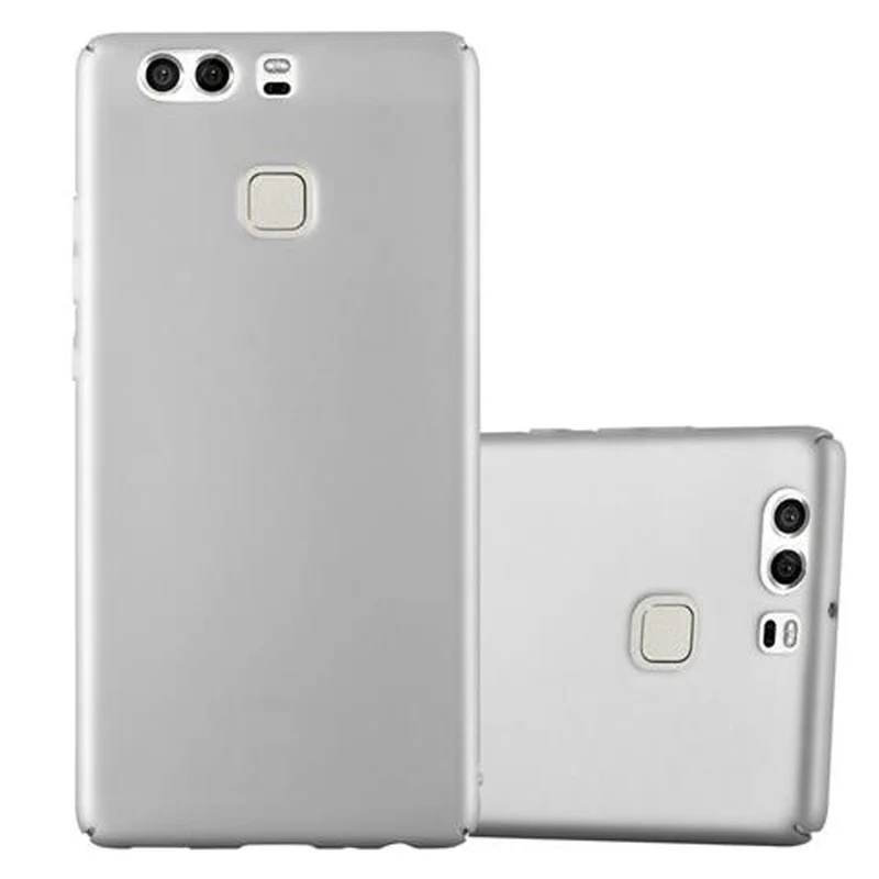Cadorabo Hülle kompatibel mit Huawei P9 Hard Case Schutzhülle in Metall Optik gegen Kratzer und Stöße
