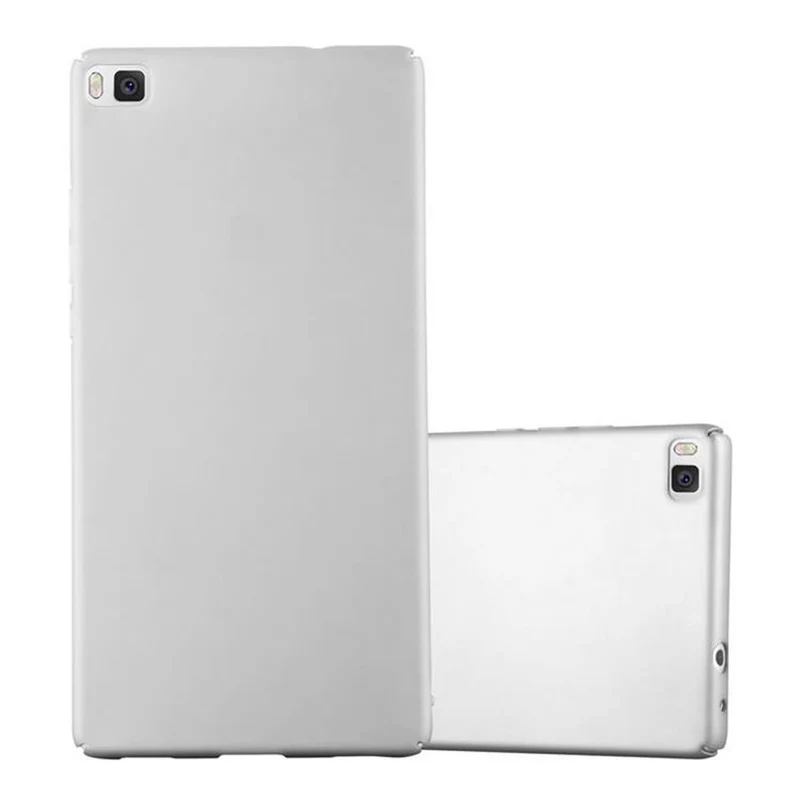 Cadorabo Hülle kompatibel mit Huawei P8 Hard Case Schutzhülle in Metall Optik gegen Kratzer und Stöße