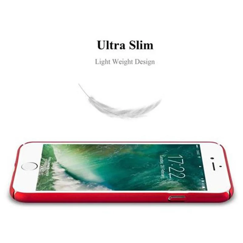 Cadorabo Hülle kompatibel mit Apple iPhone 7 / 7S / 8 / SE 2020 Hard Case Schutzhülle in Metall Optik gegen Kratzer und Stöße