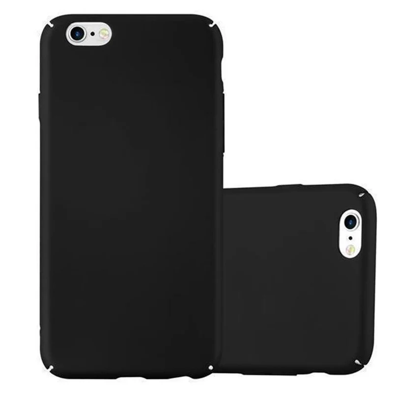 Cadorabo Hülle kompatibel mit Apple iPhone 6 PLUS / 6S PLUS Hard Case Schutzhülle in Metall Optik gegen Kratzer und Stöße