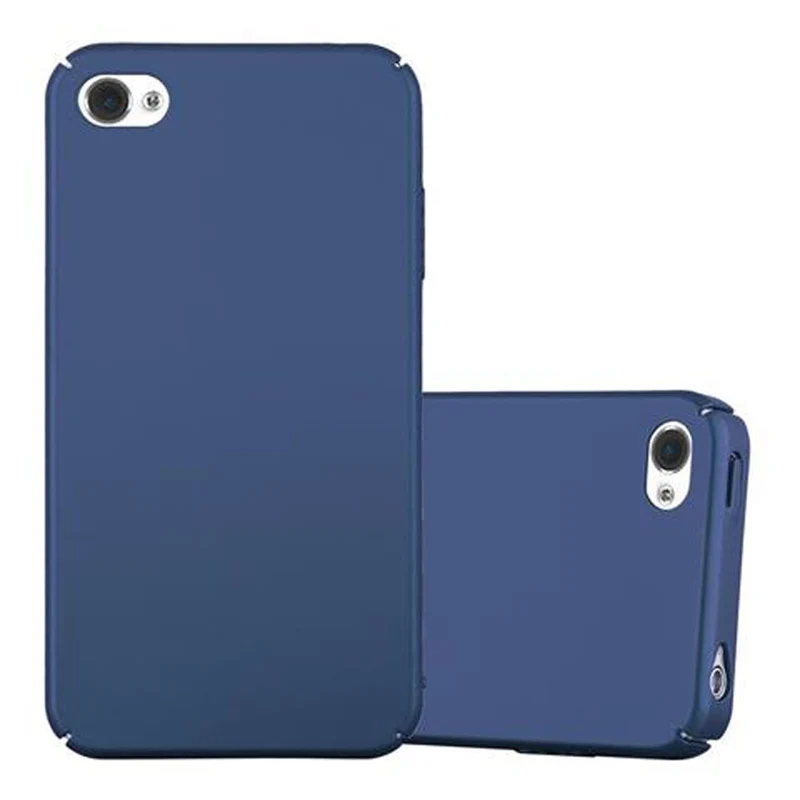 Cadorabo Hülle kompatibel mit Apple iPhone 4 / 4S Hard Case Schutzhülle in Metall Optik gegen Kratzer und Stöße