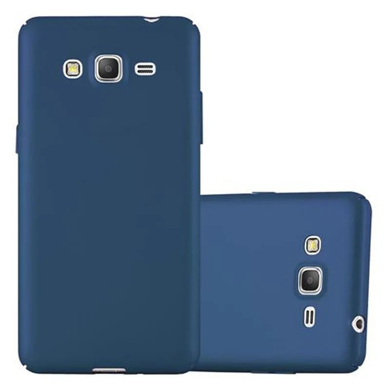 Cadorabo Hülle kompatibel mit Samsung Galaxy GRAND PRIME Hard Case Schutzhülle in Metall Optik gegen Kratzer und Stöße