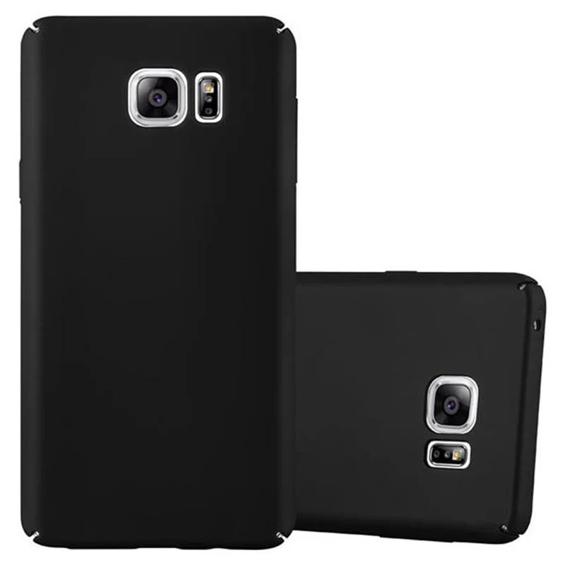 Cadorabo Hülle kompatibel mit Samsung Galaxy NOTE 5 Hard Case Schutzhülle in Metall Optik gegen Kratzer und Stöße