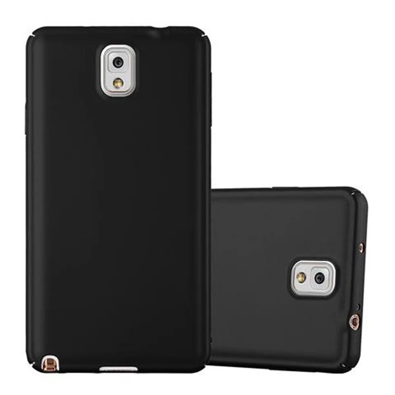Cadorabo Hülle kompatibel mit Samsung Galaxy NOTE 3 Hard Case Schutzhülle in Metall Optik gegen Kratzer und Stöße