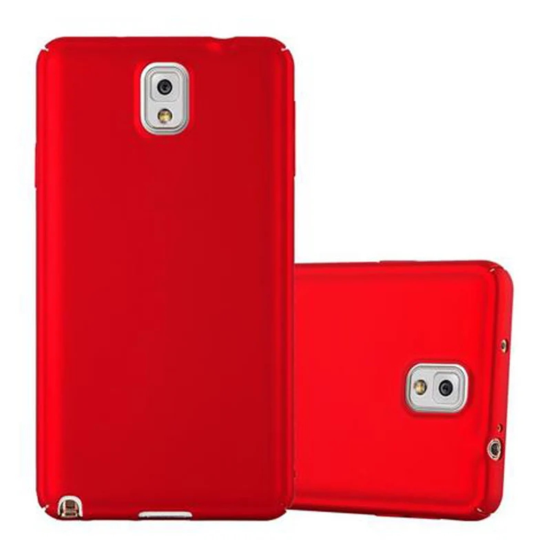 Cadorabo Hülle kompatibel mit Samsung Galaxy NOTE 3 Hard Case Schutzhülle in Metall Optik gegen Kratzer und Stöße