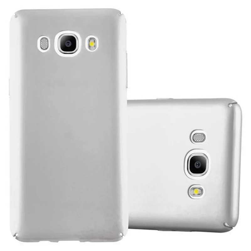 Cadorabo Hülle kompatibel mit Samsung Galaxy J5 2016 Hard Case Schutzhülle in Metall Optik gegen Kratzer und Stöße