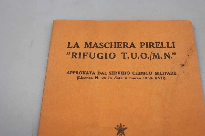 MAG Pirelli „Rifugio TUO/MN“ WW 2 Handbuch