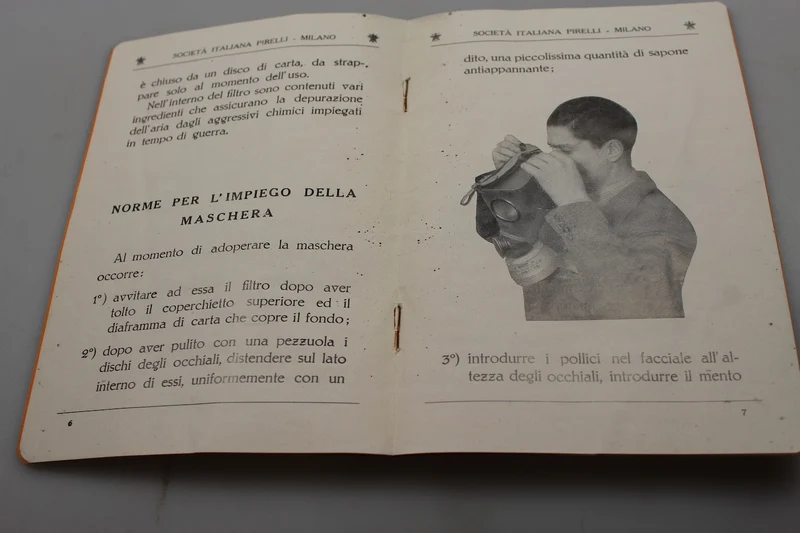 MAG Pirelli „Rifugio TUO/MN“ WW 2 Handbuch