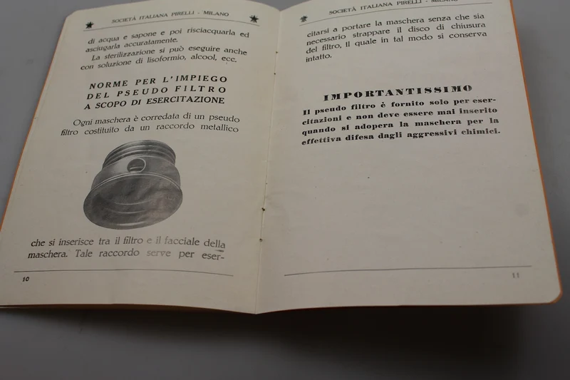 MAG Pirelli „Rifugio TUO/MN“ WW 2 Handbuch
