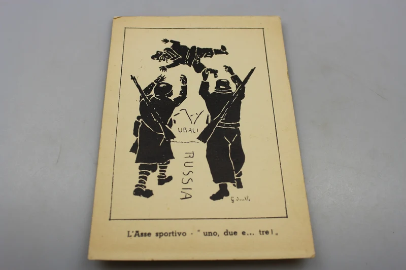 Postkarte der faschistischen Universitätsgruppe der Stadt Rom