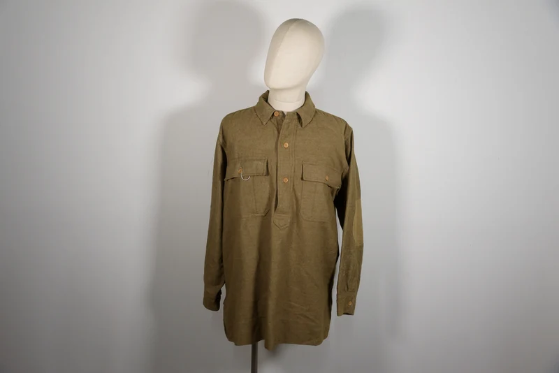 US Army WW1 - "Mutard" Flanell-Truppenhemd