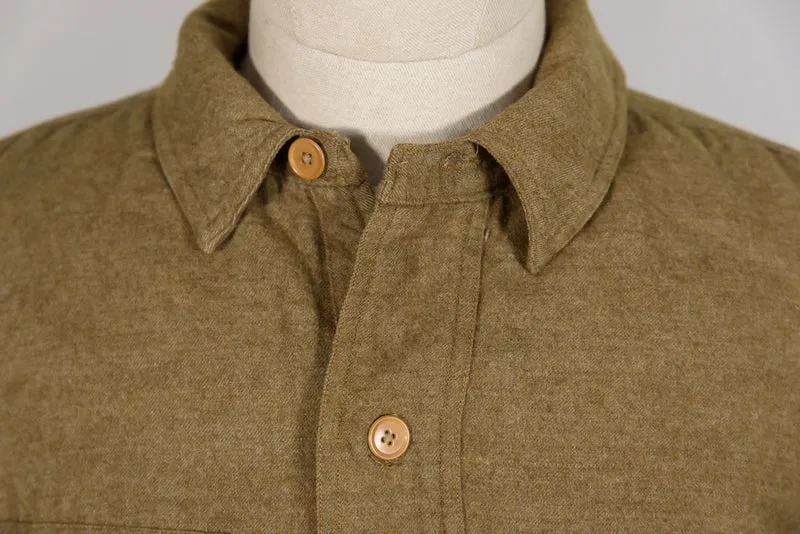 US Army WW1 - "Mutard" Flanell-Truppenhemd