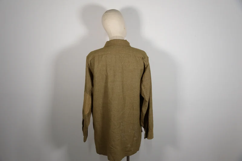 US Army WW1 - "Mutard" Flanell-Truppenhemd