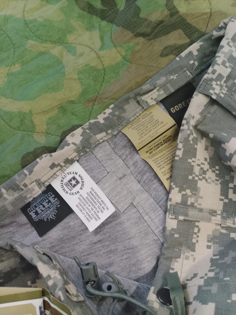 US Army Gore-Tex Free Ewoll Trouser Fire Resistant Hose Surplus